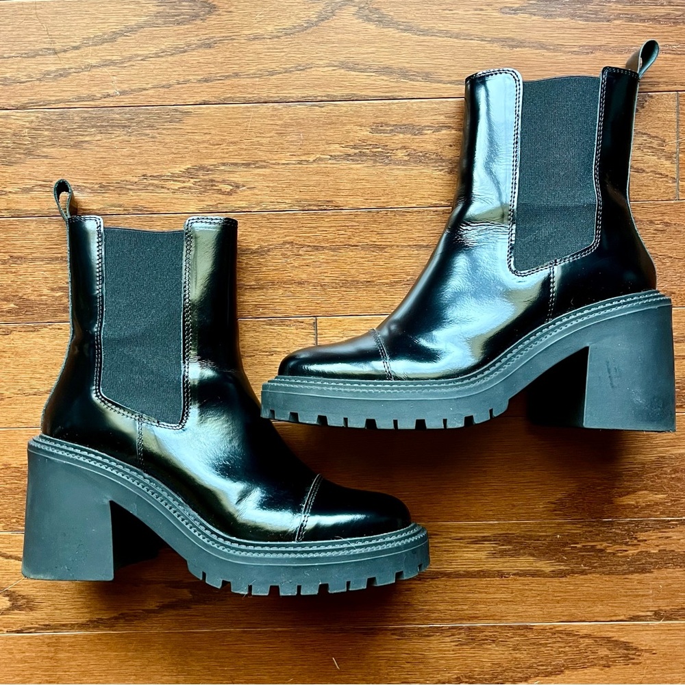Marcella New York Nostrand Lug Sole Boots - Picture 7 of 11